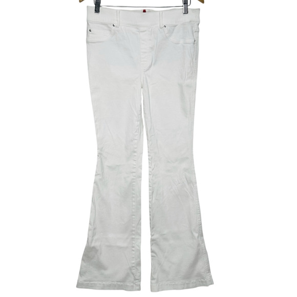 SPANX shape Every Wear Flare Jeans High Rise in White size Large - Picture 3 of 6